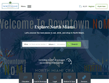 Tablet Screenshot of northmiamichamber.com